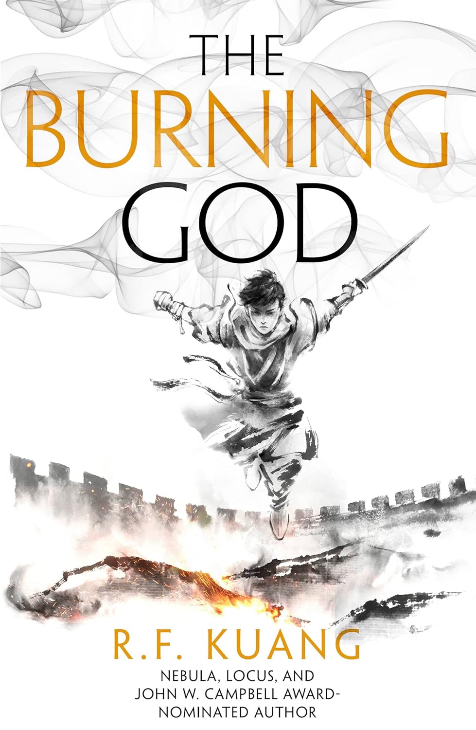 THE BURNING GOD